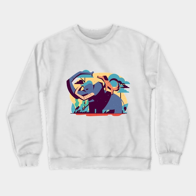 Jungle Crewneck Sweatshirt by AttireCafe